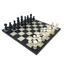 Jeu d'échecs en onyx mexicain sculpté à la main - Grand 35,5 cm