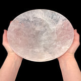 Medium Rose Quartz Bowl - Round