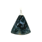 Pendentif cabochon piétersite - Motif vif en serti clos simple
