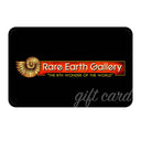 Rare Earth Gallery Gift Card - Delivered Via Email
