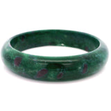 A+ Ruby Zoisite Bangle Bracelet