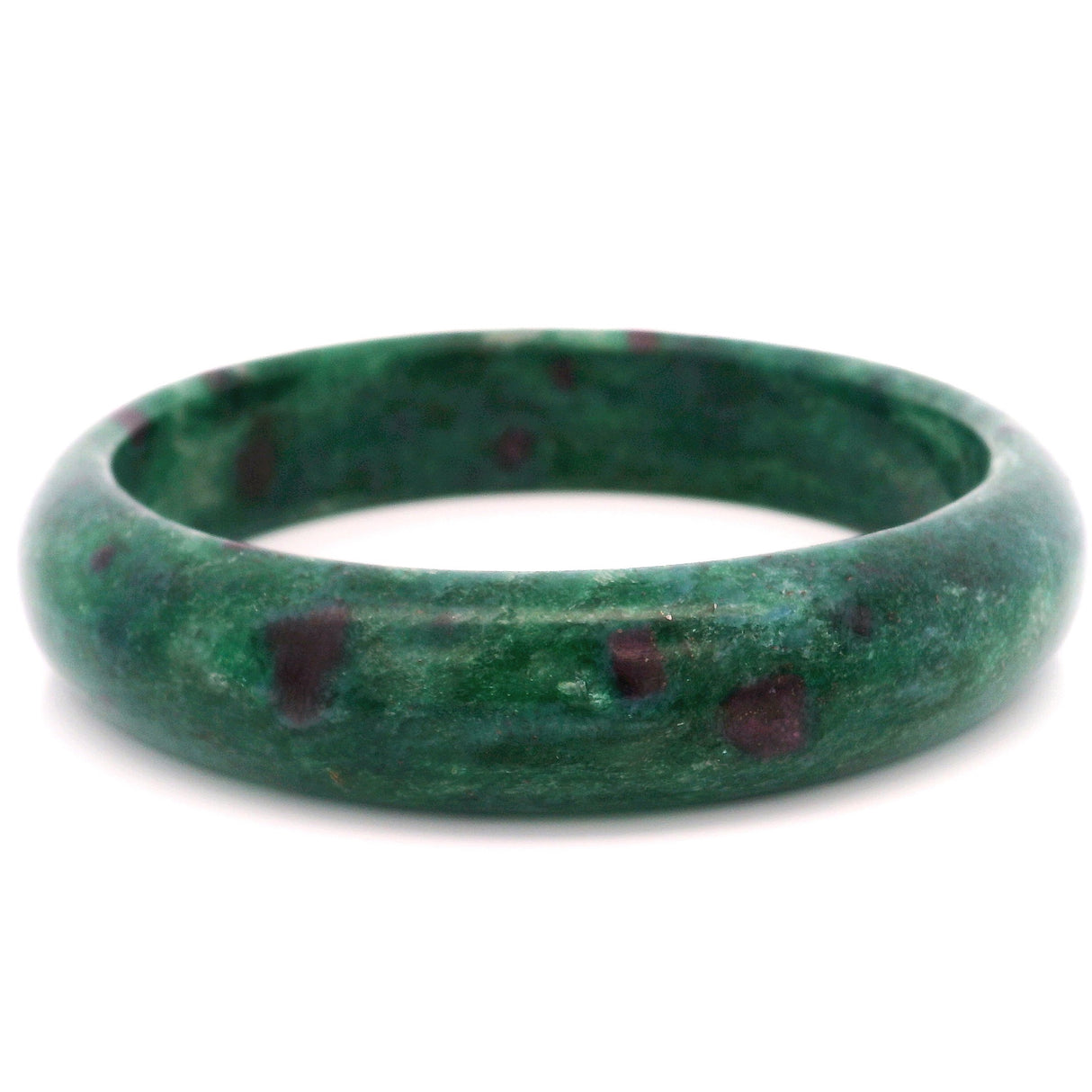 A+ Ruby Zoisite Bangle Bracelet