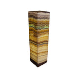 Luminaire piédestal carré Aqua Onyx