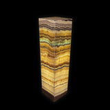 Luminaire piédestal carré Aqua Onyx
