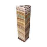 Luminaire piédestal carré Aqua Onyx