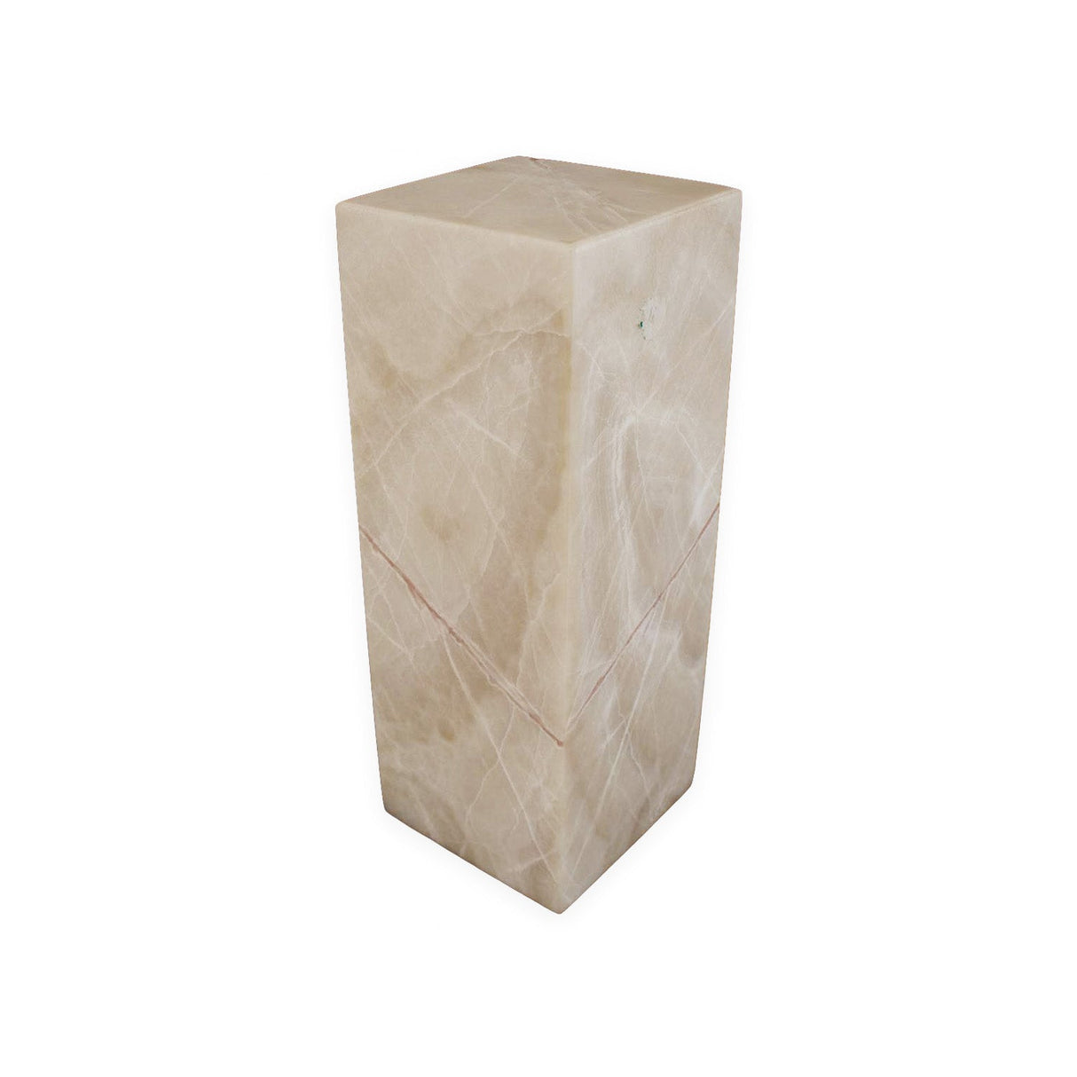 Piédestal Luminaire Onyx Caramel Fleur de Cerisier