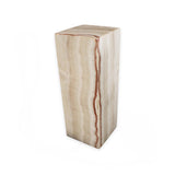 Luminaire piédestal Onyx doré