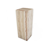 Luminaire piédestal Onyx doré