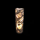 Rosa Onyx Cylinder Luminary 16" x 5"