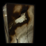 Luminaire piédestal carré Onyx du désert