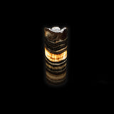 Luminaire cylindrique Onyx Zèbre