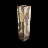 White Desert Onyx Square Pedestal Luminary