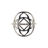 Root Chakra Silver Ring aka Base Chakra