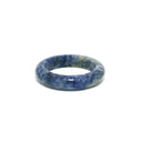 Sodalite Gemstone Ring - Solid Stone Carving
