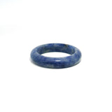 Sodalite Gemstone Ring - Solid Stone Carving