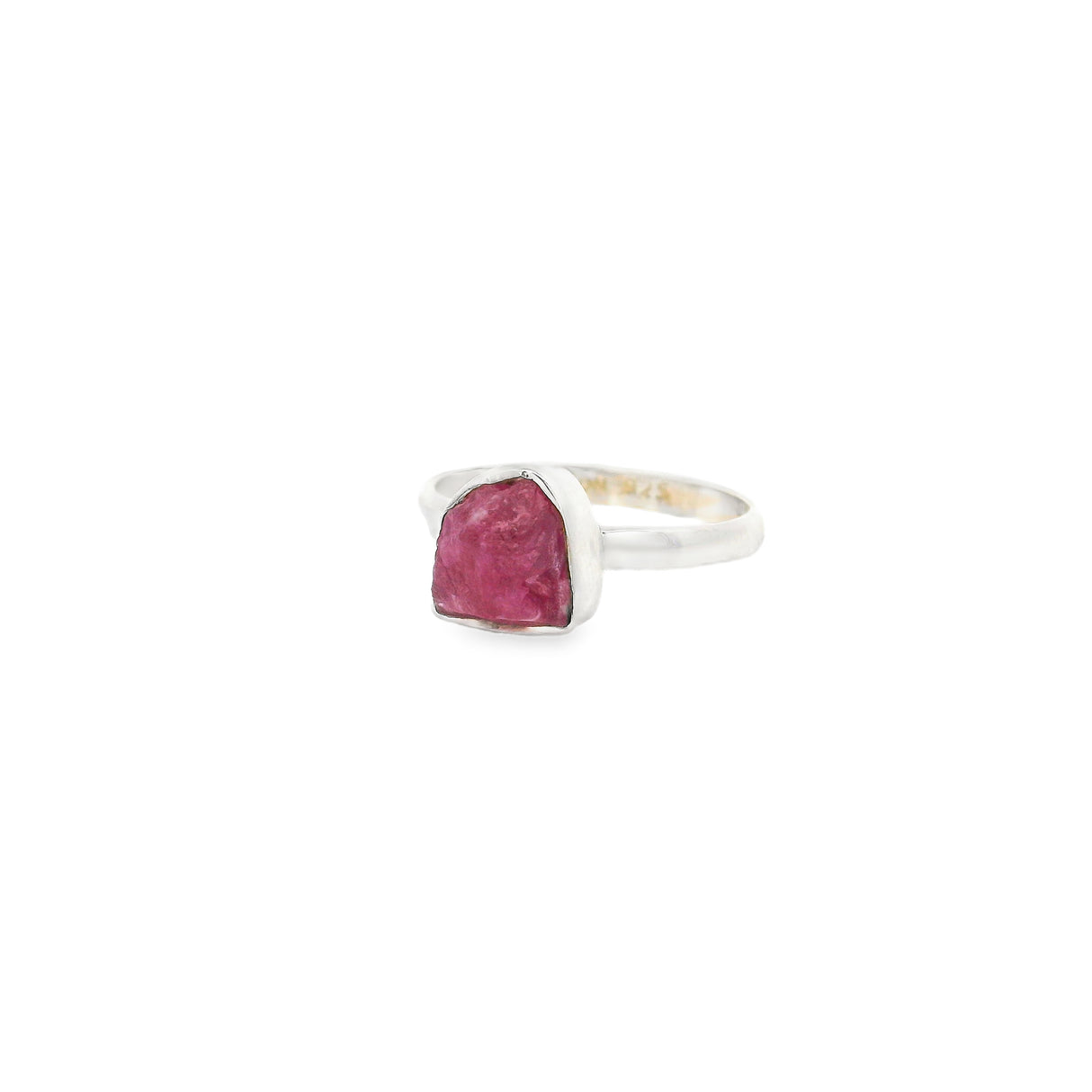 Ruby Nugget Dot Ring