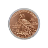 Liberty .999 Pure Copper Coin 5oz with Native Chief & Bald Eagle