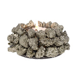 Peruvian Pyrite Candle Holder