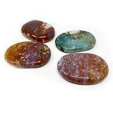 Orbicular - Ocean Jasper Flat Stone (Singles)