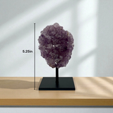 Amethyst Druze Polished Freeform Mini on Pin Stand - Medium