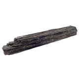 Black Tourmaline Specimen - White and Iron Pegmatite Embedded into the Solid Crystal