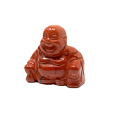 Red Jasper Buddha Carving
