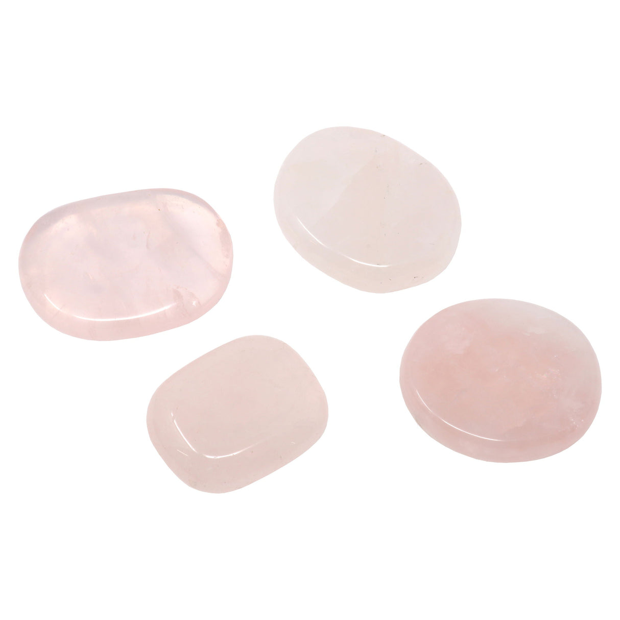 Rose Quartz Flat Stone - Small Singles