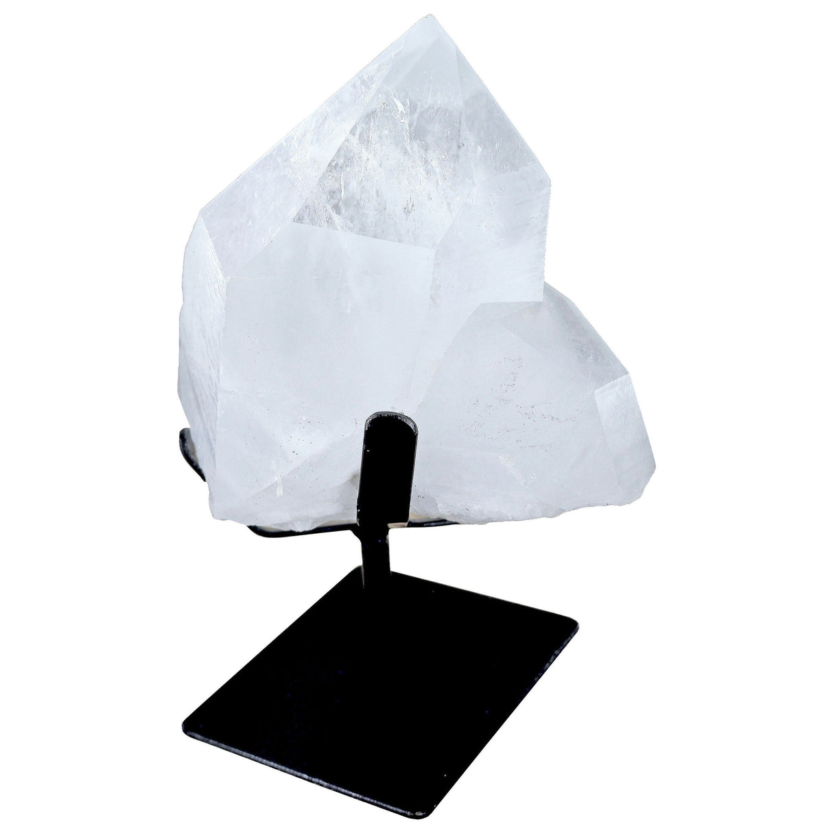 Quartz Point on Fitted Metal Stand