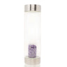 Crystal Water Bottle With Dome