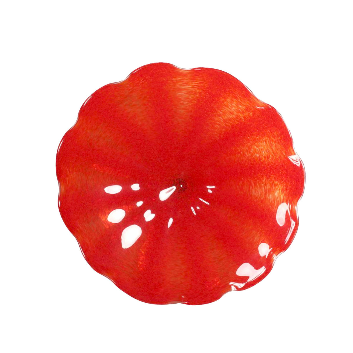 Wall Plate Small - Red Pinwheel