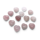 Rose Quartz Heart - Mini Puff