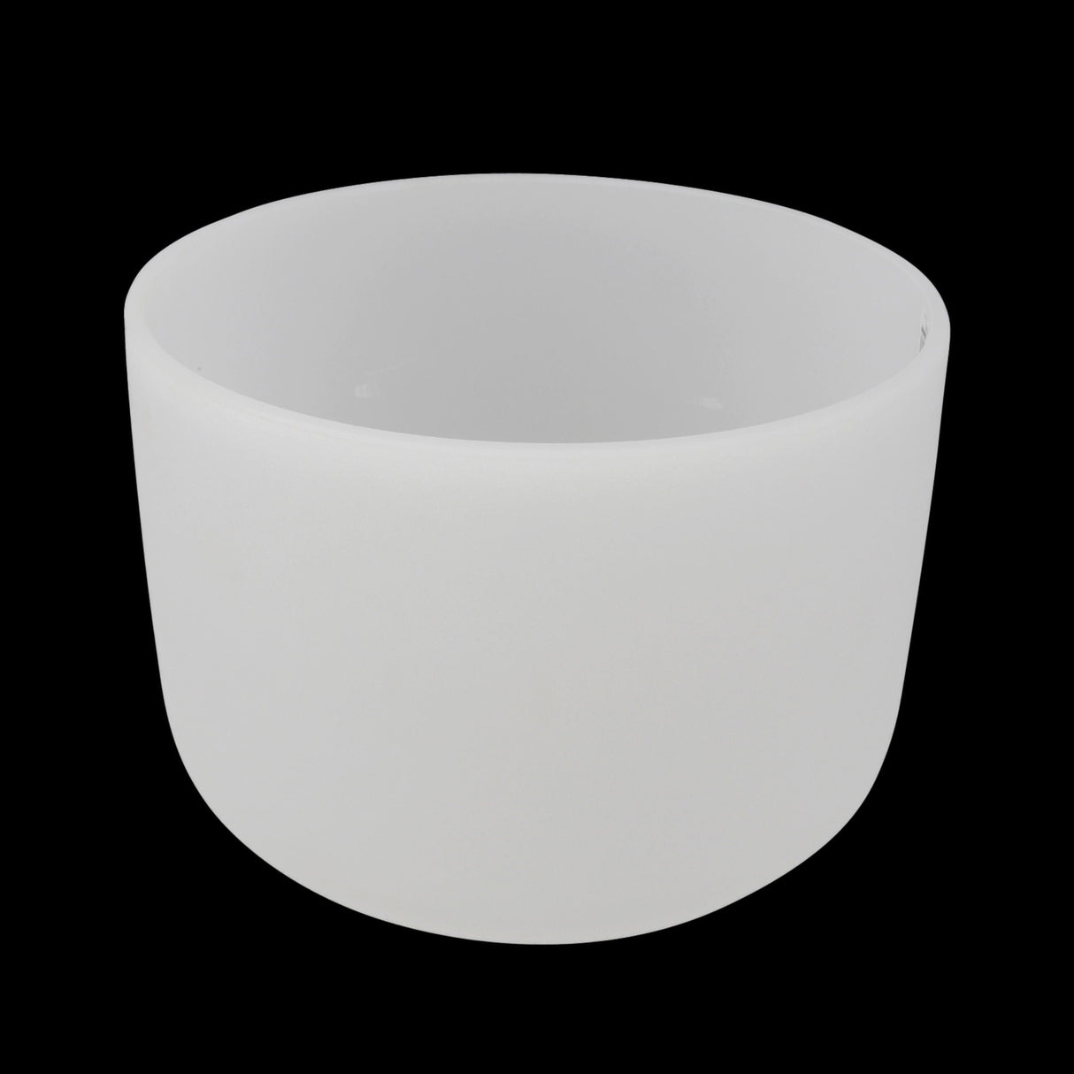 12" Frosted Quartz Sound Bowl - G Note - Aligns Throat Chakra