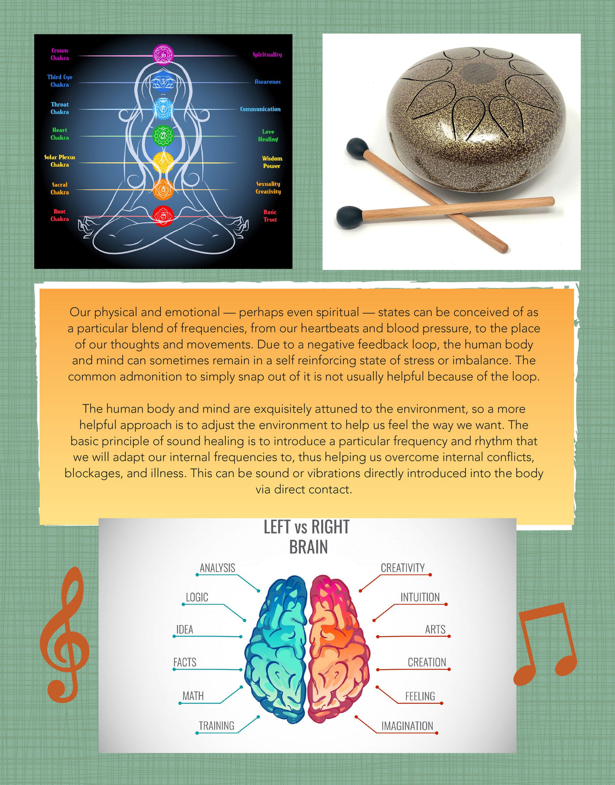 13 Centimeter Pentatonic Steel Tongue Drum