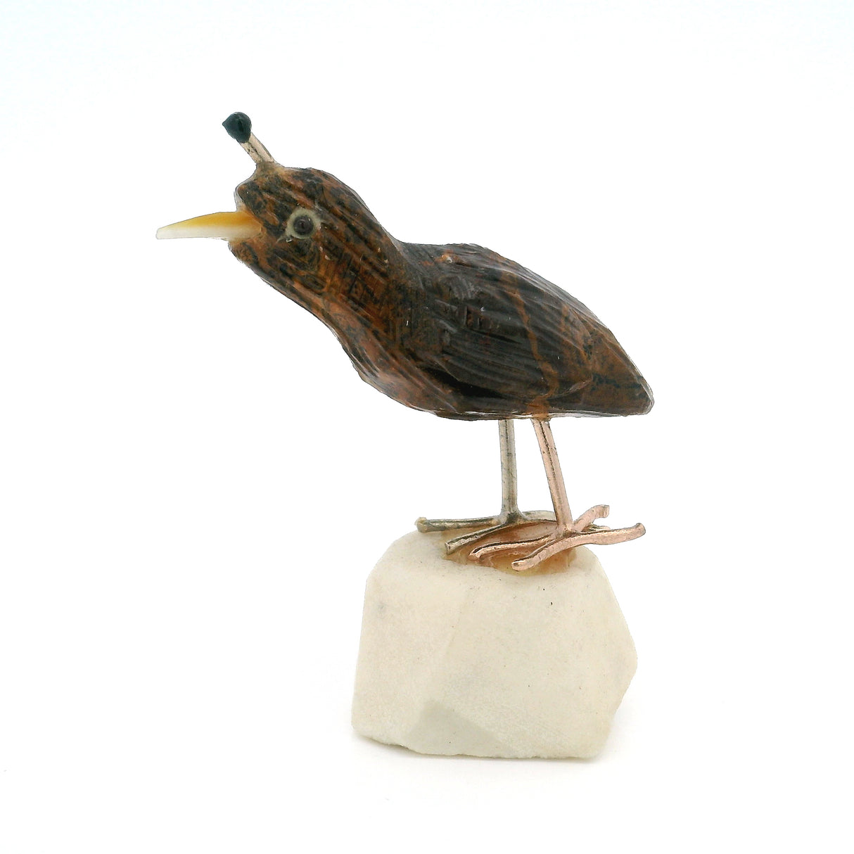 Tigers Eye Mini Bird Carving