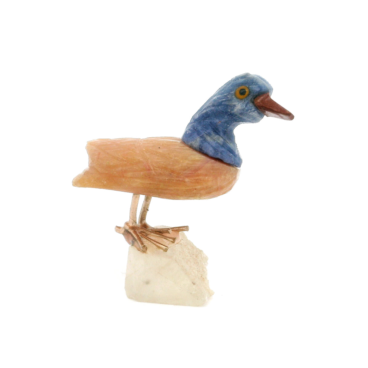 Rose Quartz Mini Bird Carving