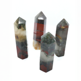 Seftonite Bloodstone Point - Cut & Polished - 3 Inches Tall - Sold In Singles