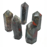 Seftonite Bloodstone Point - Cut & Polished - 2.5 In Tall - Sold In Singles