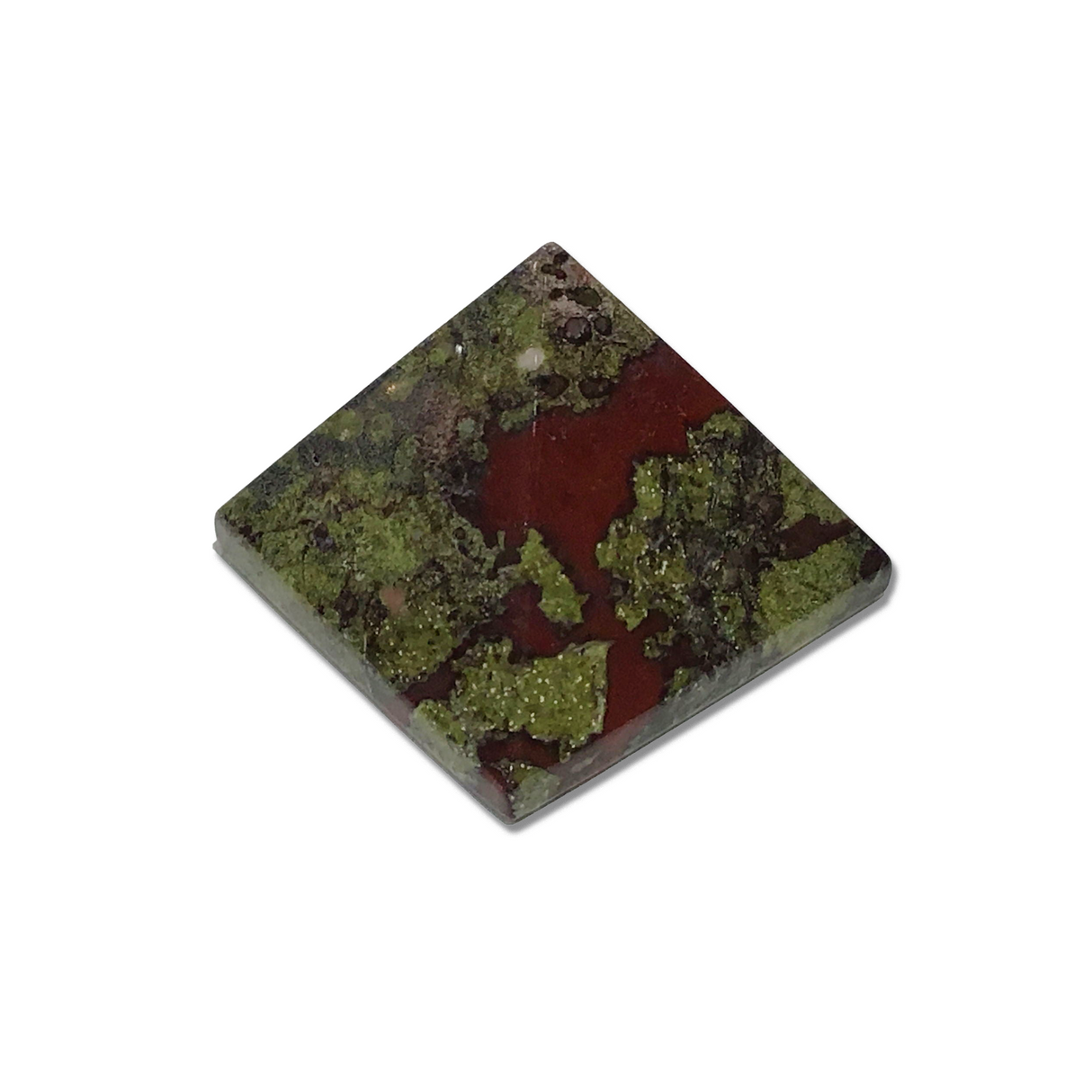 Bloodstone Pyramid - 1.5 Inches Tall