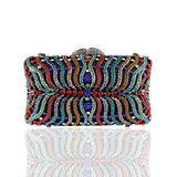 Multicolor Wave Jewel Purse