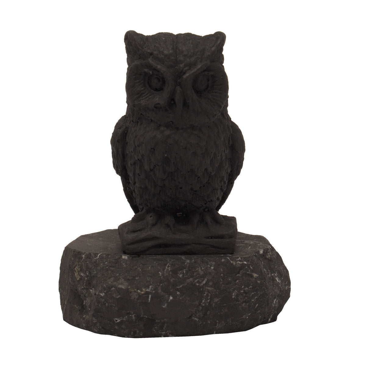 Shungite Figurine - Barn Owl