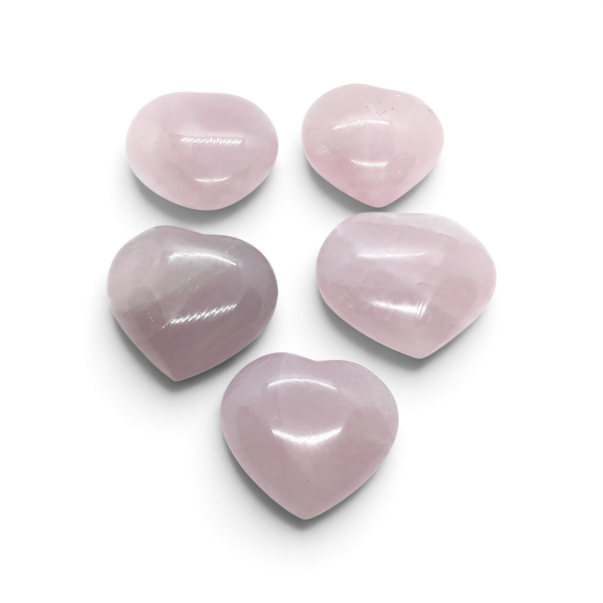 Rose Quartz Heart (Sold As Singles)