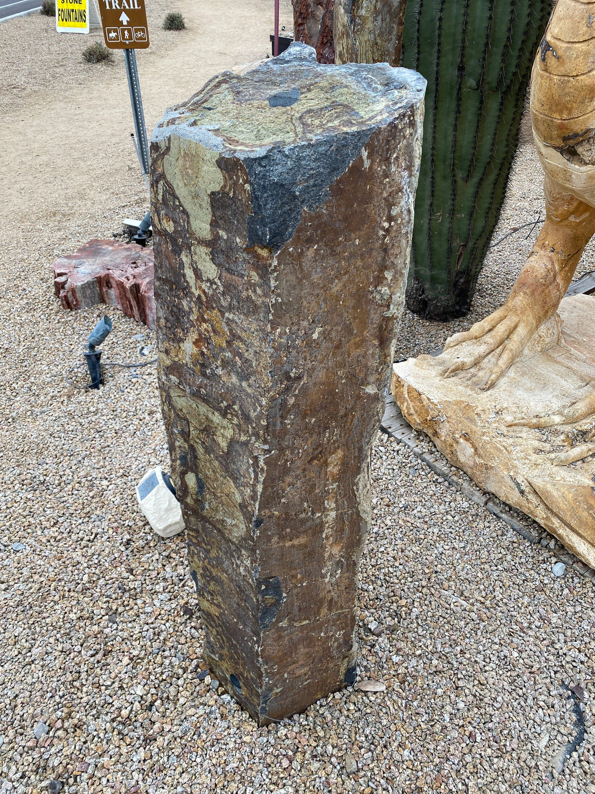 Gold Creek Basalt Column 4' Fountain