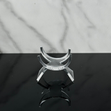 Acrylic Heart Stand - Low Angled Small