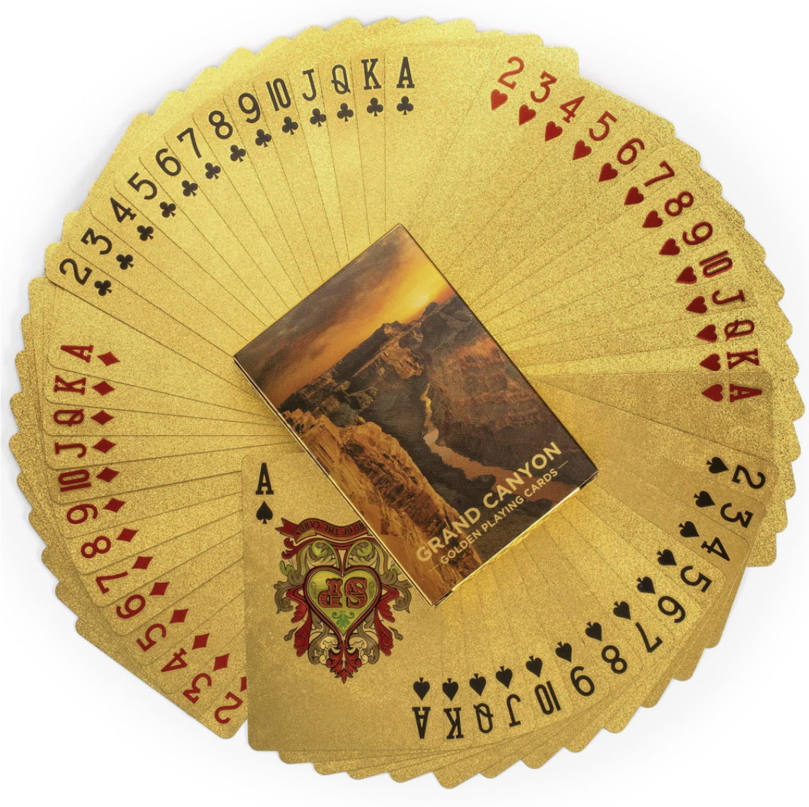 Grand Canyon Gold Playing Cards