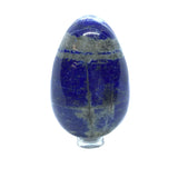 Lapis Lazuli Polished Egg - Horizontal Gray Banding