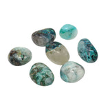 Tumbled Chrysocolla in Quartz (Singles)