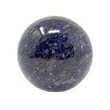 Sodalite Sphere on Lucite Ring Stand