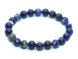 View of 8mm Round Sodalite Bracelet