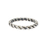 Silver Rope Ring