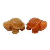 Red Aventurine Turtle Carving (Singles)
